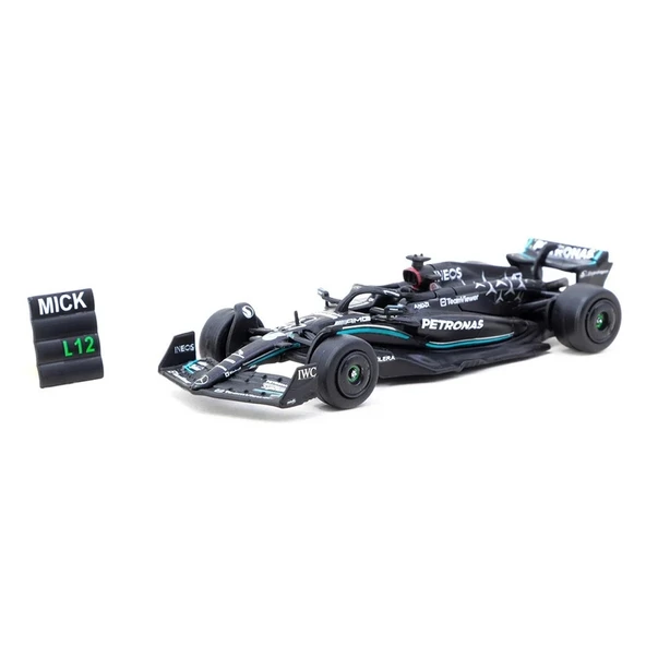 Eco Lounge 1/64 Mercedes-AMG F1 W14 E Performance Spanish Grand Prix Tyre Testing 2023 Mick Schumacher ürün görseli 1