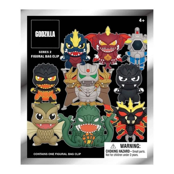 Godzilla Klipsli Figür Seri 2 - Resim 3