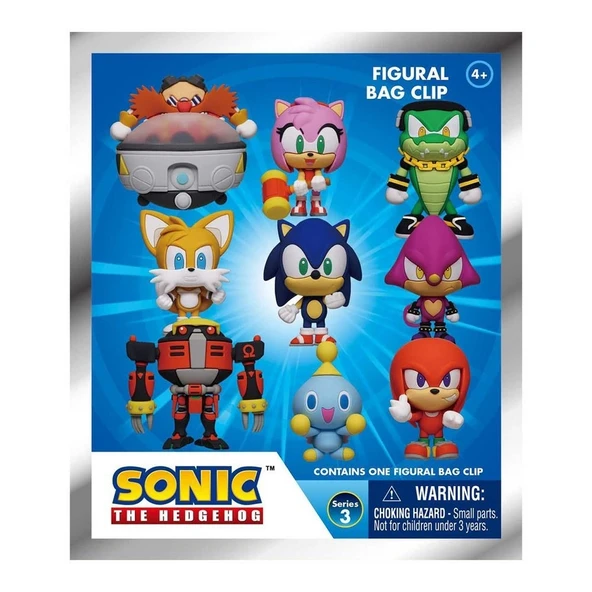 Sonic The Hedgehog Klipsli Figür Seri 3 ürün görseli 1