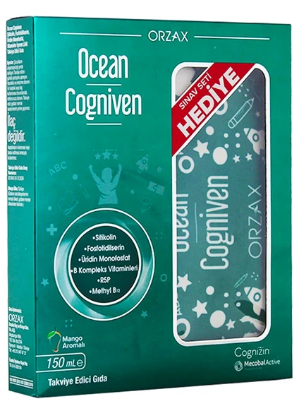 Ocean Cogniven Mango Aromalı 150 ml + Sınav Seti Hediyeli ürün görseli 1