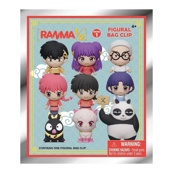 Ranma ½ Klipsli Figür Seri 1 - Resim 3