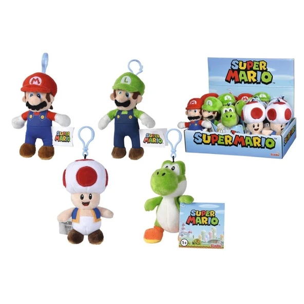 Super Mario Peluş Anahtarlıklar - Resim 2