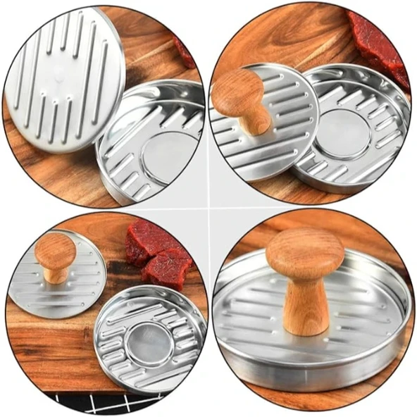 12 cm Hamburger Press - Resim 4