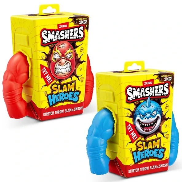Smashers Slam Heroes Esneyen Figür GIO-MHR12000 - 1  Adet Fiyatıdır ürün görseli 1