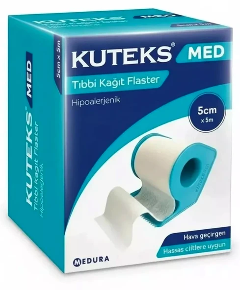 Kuteks Med Kağıt Flaster 5 cm x 5 m ürün görseli 1