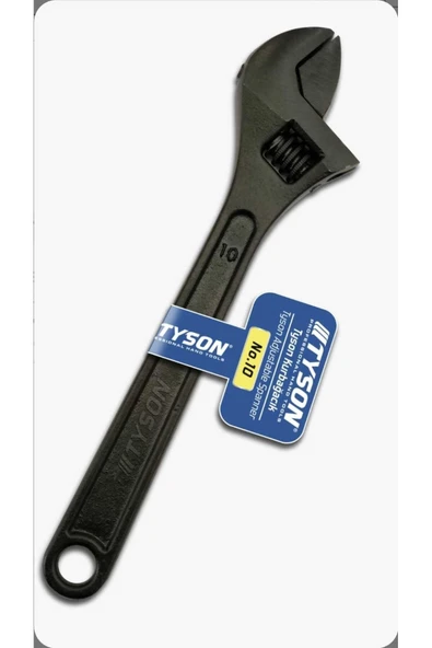 Muhtalif Markalar Tyson Profesyonel Kurbağacık Anahtar No.10 (10 İnç / 250mm) - Ayarlı İngiliz Anahtarı ürün görseli 1