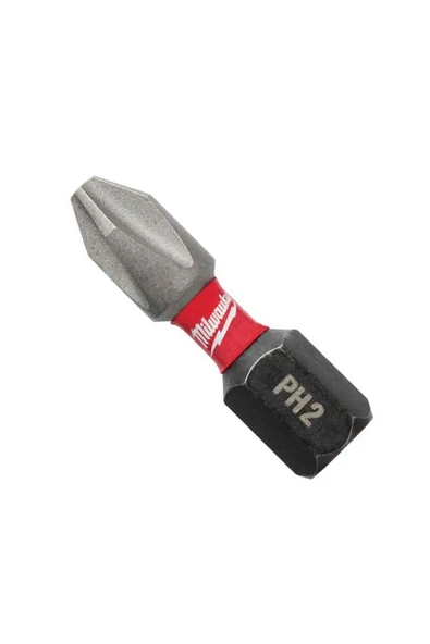 Milwaukee Bits Uç Matkap Ucu Tornavida Ucu Vidalama Ucu Ph2-25mm (1 ADET) T4932430853 ürün görseli 1