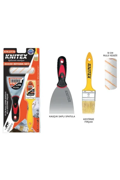 DİMAHOME Knıtex 3 Parça Fırça Seti Kl60 ürün görseli 1