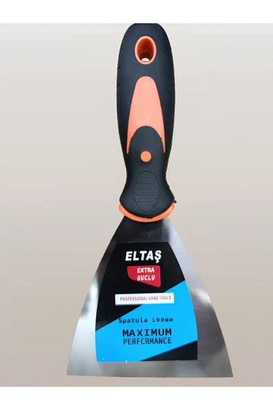 NSE Eltaş Fiber Saplı Spatula 100 mm | Paslanmaz Çelik Esnek Mala | Macun, Alçı ve Boya Uygulama Aparatı ürün görseli 1