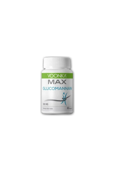 Max Glukomannan 500 mg 60 Kapsül ürün görseli 1
