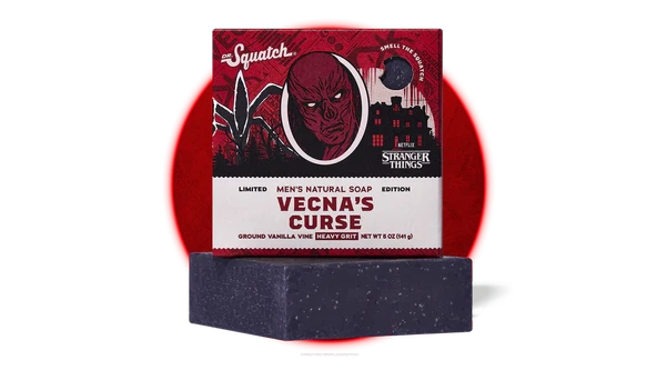 Dr. Squatch Stranger Things Vecna’s Curse Kalıp Sabun 141GR - Resim 2