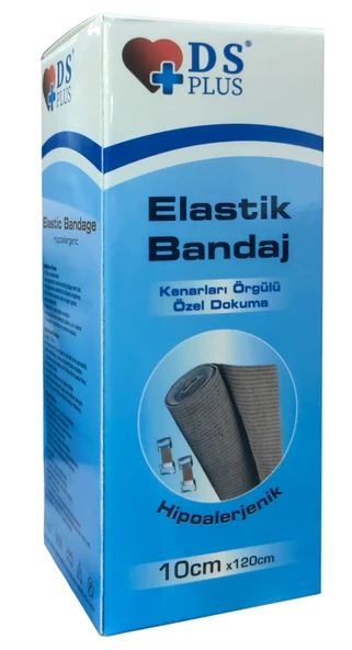DS Plus Elastik Bandaj 10x120 cm ürün görseli 1