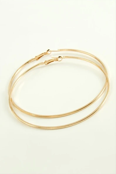 Ezme Metal Halka Küpe 8-9-10 cm ürün görseli 1