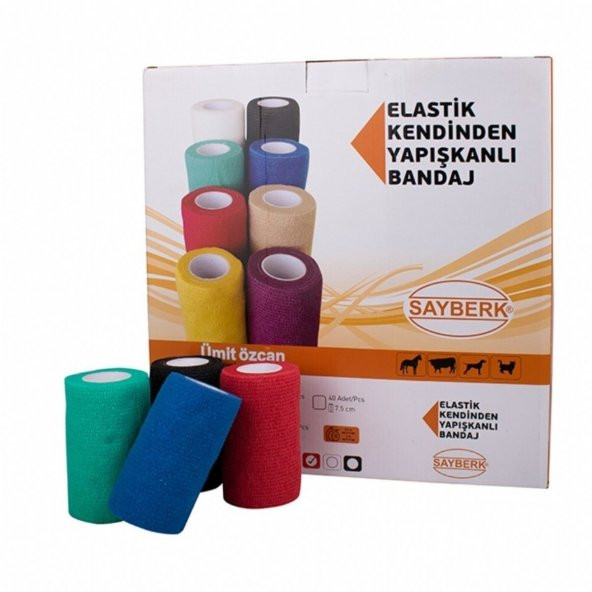 Elastik Kendinden Yapışkanlı Bandaj - Resim 3