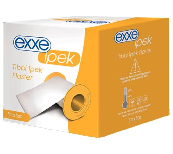 Exxe Tıbbi İpek Flaster 5 m x 5 cm ürün görseli 1