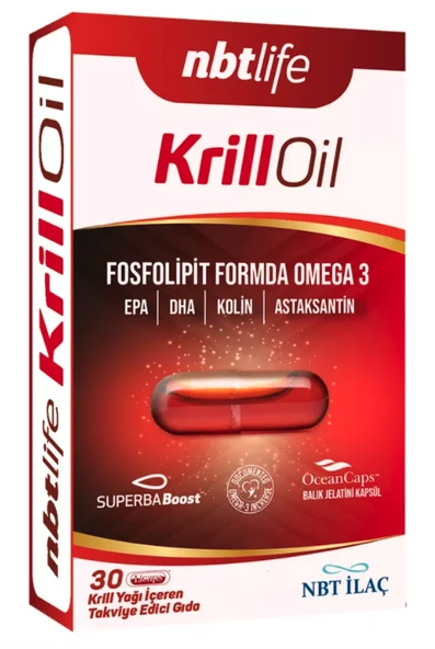 NBT Life Krill Oil 30 Kapsül ürün görseli 1