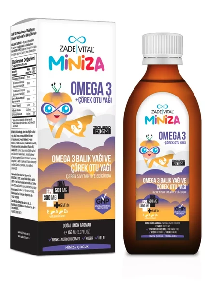 Zade Vital Omega + Çörek Otu Yağı 150 ml ürün görseli 1