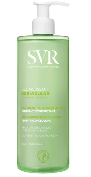 SVR Sebiaclear Gel Moussant 400ml ürün görseli 1