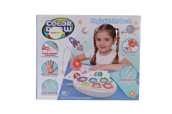 WF-6003A SİHİRLİ BOYAMA LEKESİZ IŞIKLI BOYAMA FIRÇASI ürün görseli 1