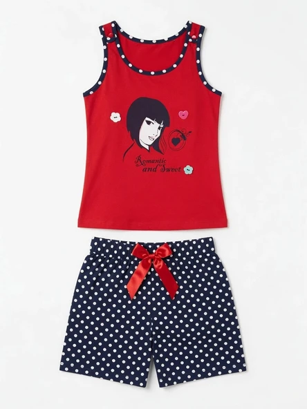 7117 Berrak Kız Garson Pijama ürün görseli 1