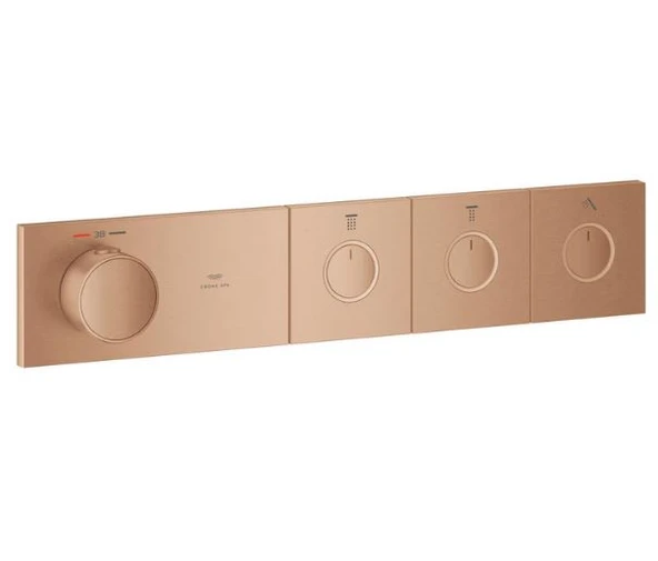 Grohtherm Aqua Tiles Bronz Ankastre Termostatik Banyo Bataryası 3 Yollu Smartcontr(Sıva Altı Hariç) ürün görseli 1