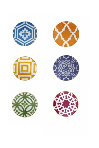 Porland Morocco 12 Cm Çay Tabağı 6 Lı ürün görseli 1