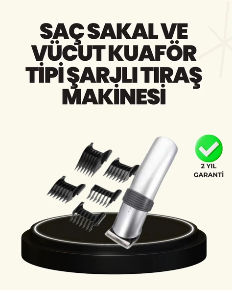 Nevamel Şarjlı ve Kablosuz Tıraş Makinesi – Her Yerde Rahat Kullanım ürün görseli 1