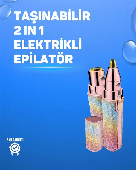 Nevamel Kaş ve Yüz Epilation Aleti – Kolay Kullanımlı Portatif Shaver USB Şarjlı ürün görseli 1