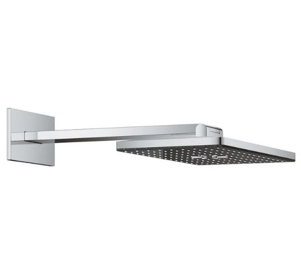 Aqua Tiles Ankastre Tepe Duşu Set 400*230 Mm 2 Akışlı (Dirsek Dahil) ürün görseli 1