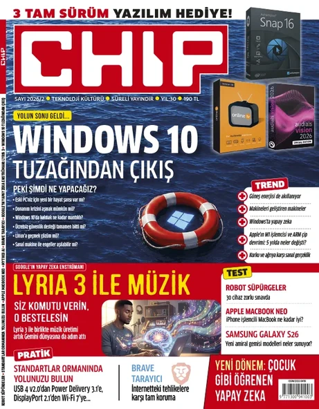 Chip Dergi 2026/02 ürün görseli 1