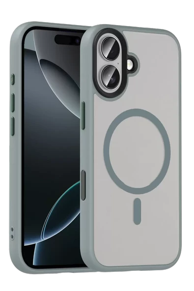 Joko Apple iPhone 16 Megane Magsafe Kapak - Titan Gri ürün görseli 1