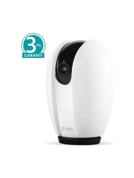 Ttec Wizi Pro Full HD 360 Derece Tak Çalıştır Wi-Fi Akıllı Kamera ürün görseli 1