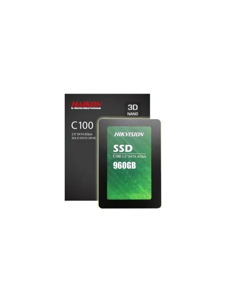 Hikvision C100 C100/960G SATA 3.0 2.5" 960 GB SSD ürün görseli 1