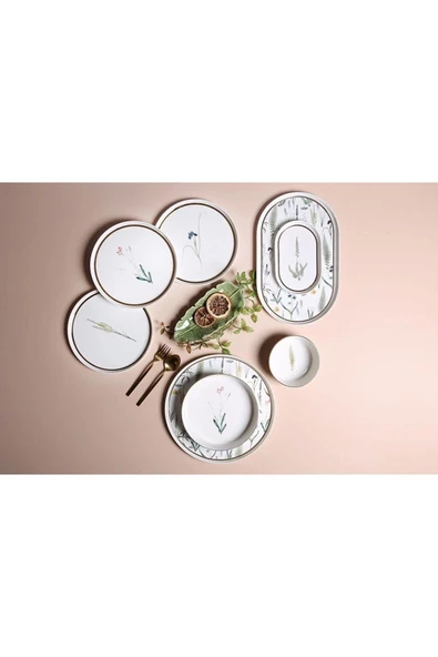 Porland Botanical 27 Parça 6 Kişilik Yemek Takım ürün görseli 1