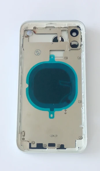Apple İphone 11 uyumlu Kasa Gümüş - Resim 7