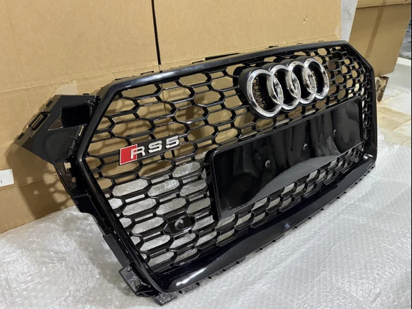 Hdm Audi A5 Rs5 Ön Panjur Piano Black 2017-2019 Arası Uyumlu ürün görseli 1