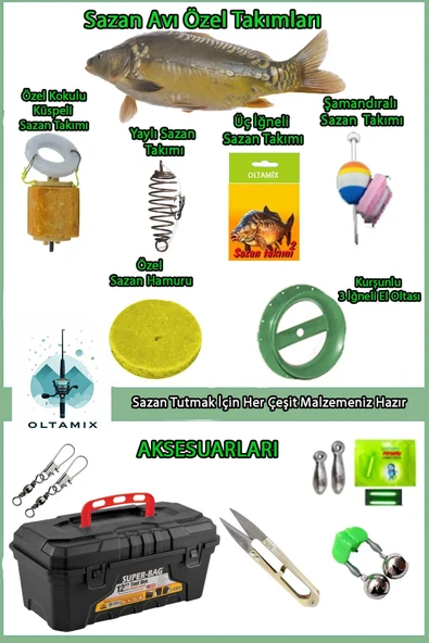 Tam Takım Göl Ve Deniz Olta Seti - Resim 4
