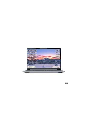 Lenovo IdeaPad Slim 3 15ABR8 82XM00PVTX Ryzen 5 5625U 8 GB 512 GB SSD Radeon Graphics 15.6" Full HD Notebook - TESHİR ürün görseli 1