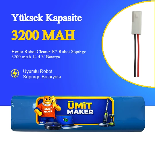 Honor Robot Cleaner R2 Robot Süpürge 3200 mAh 14.4V Batarya ürün görseli 1