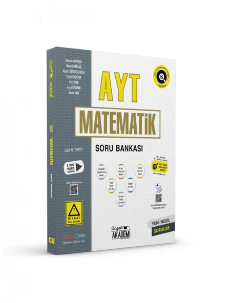 Ayt Matematik Soru Bankası Üçgen Yayınları ürün görseli 1