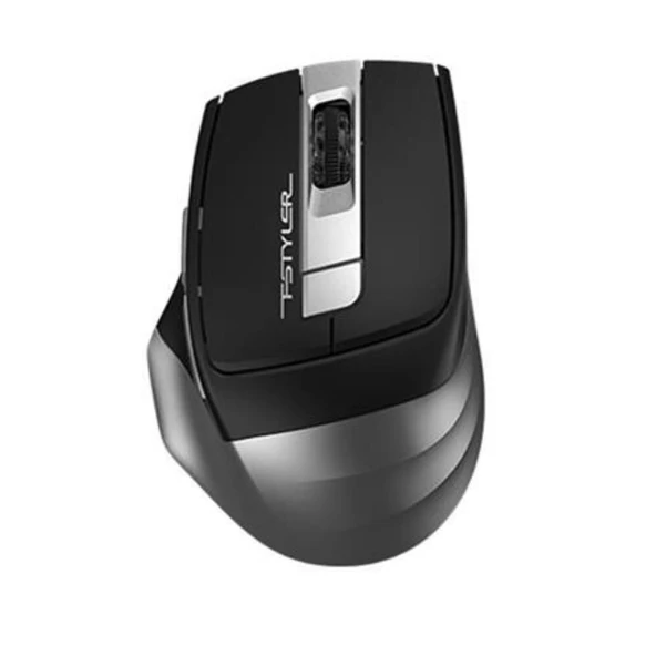 A4 Tech Fb35S Gri Bluetooth+2.4G Nano Kablosuz Optik 2000 Dpi Mouse (Sessiz) ürün görseli 1