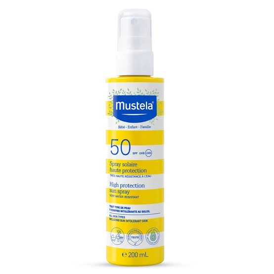 Mustela High Protection Sun Spray SPF50 200 ml ürün görseli 1