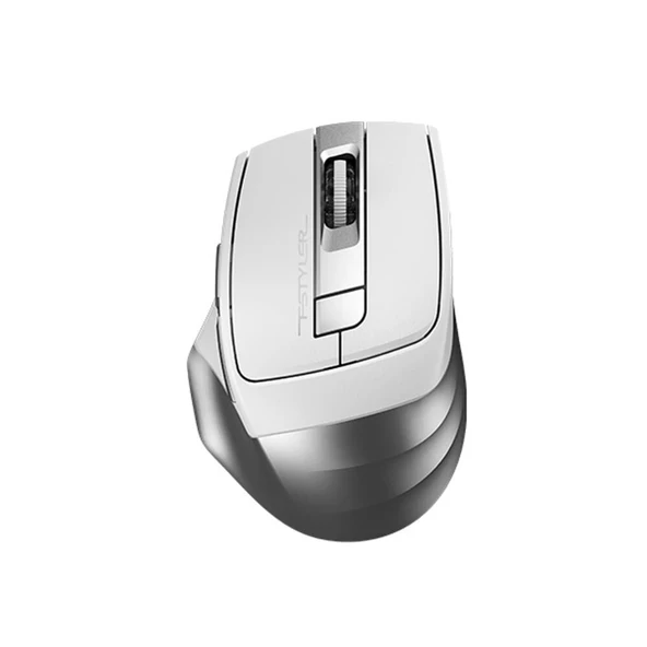 A4 Tech Fb35S Beyaz Bluetooth+2.4G Nano Kablosuz Optik 2000 Dpi Mouse (Sessiz) ürün görseli 1