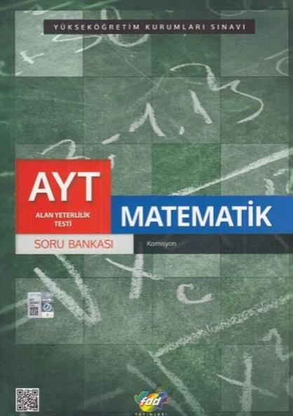 AYT Matematik Soru Bankası FDD Yayınları ürün görseli 1