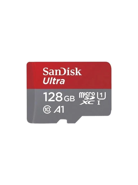 SanDisk Ultra SDSQUAB-128G-GN6MN Class 10 UHS-I U1 A1 128 GB Micro SD Kart ürün görseli 1