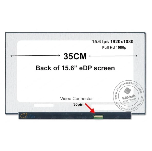 Asus X509Ma-Ej255T, X509Ma-Ej268T Uyumlu Notebook Lcd Ekran, Panel - Resim 3