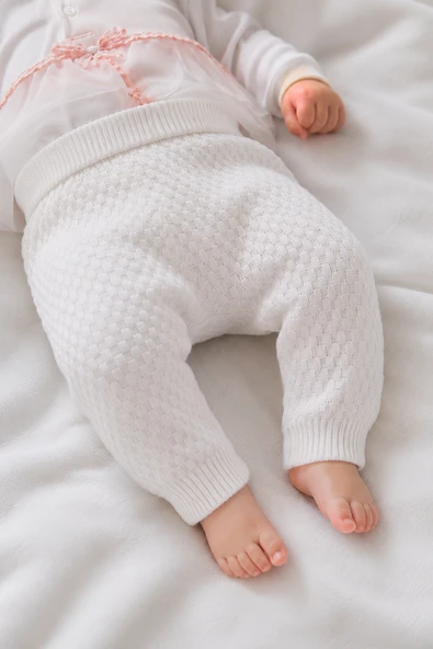 %100 Pamuk Bebek İçlik Pantolon Tayt 50181 ürün görseli 1