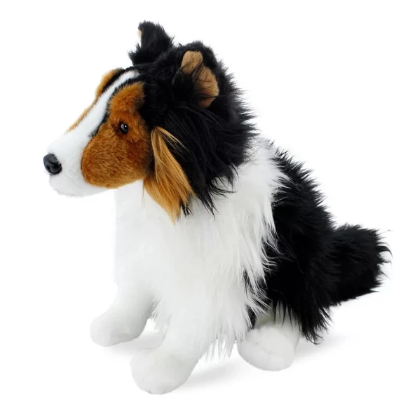 Oturan Çoban Köpeği Peluş  28 cm - Resim 3