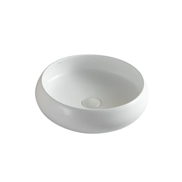 EY-4760MB Mat Beyaz Tezgah Üstü Lavabo ürün görseli 1