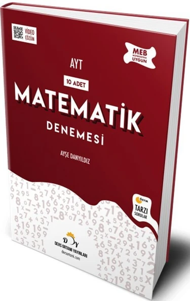 AYT 10 lu Matematik Denemesi Ders Ortamı Yayınları ürün görseli 1